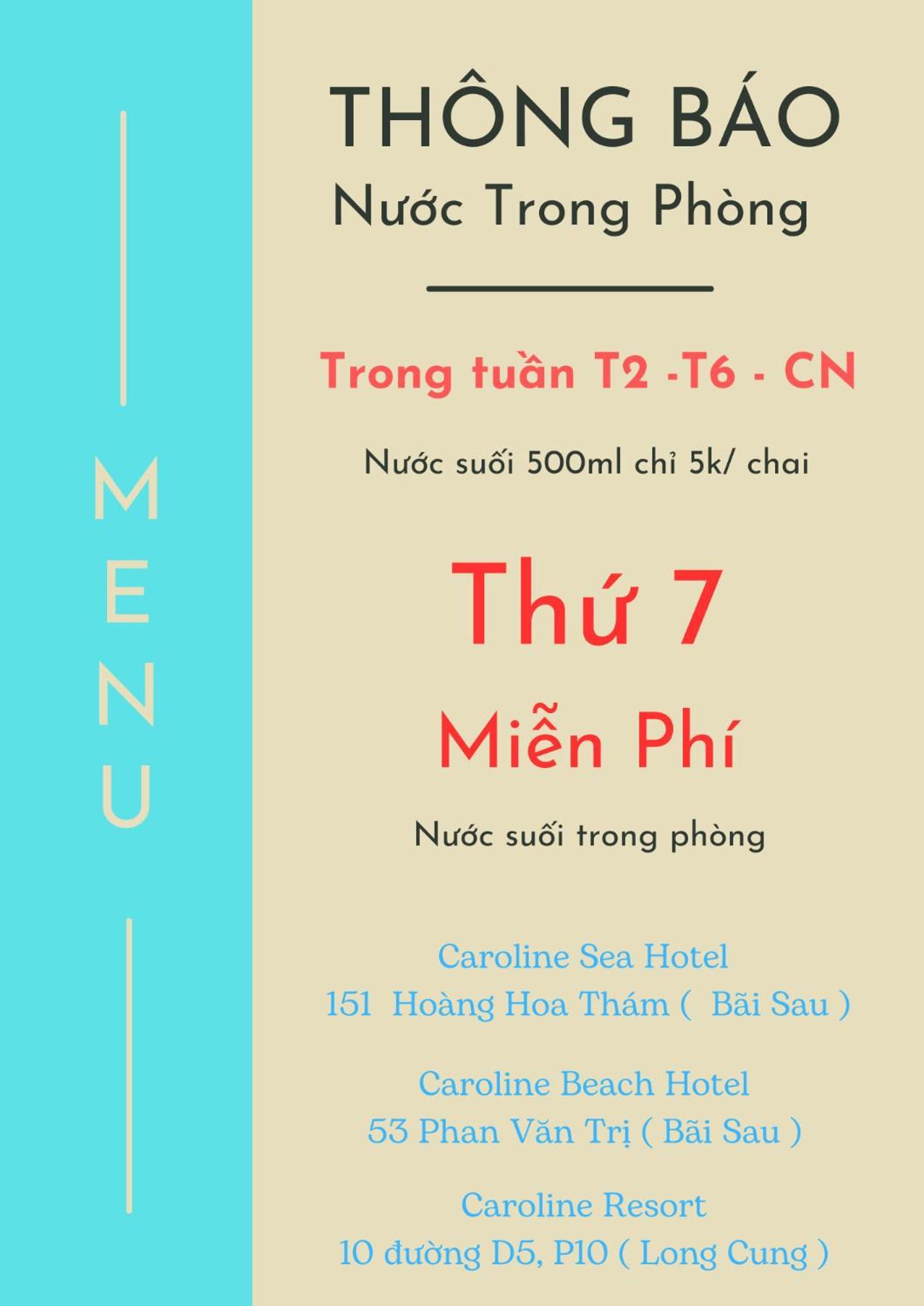Caroline Resort Vung Tau Bagian luar foto